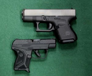 Glock 26 and Ruger LCP II